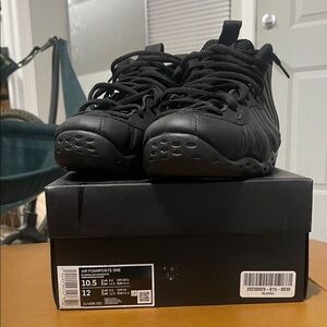 Nike Air Foamposite One black anthracite size 10.5 new original box Sneakers